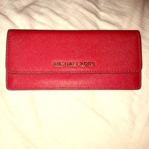 Gorgeous Red Michael Kors Wallet